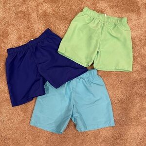 H&M boys swim trunks - 3 pack. Size 6-8